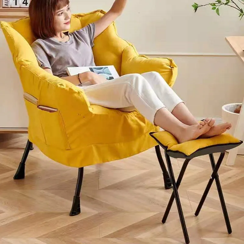 Modern Armchairs Chair Recliners Living Room Office Armchair Salon Home Furniture Lazy Leisure Sofa Chair with Footrest