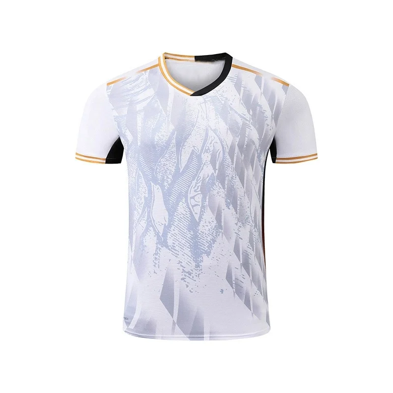 

2025 New summer 3D print LOGO men's sports fast drying breathable T-shirt running sports football training short sleeves