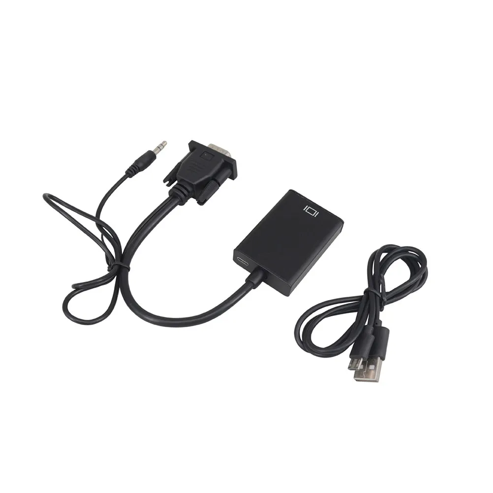 

Converter Cable 1080P@60Hz Gold-Plated Connectors For Pc Laptop Projector Hdtv Adapter Vga To Cable Converter Vga To