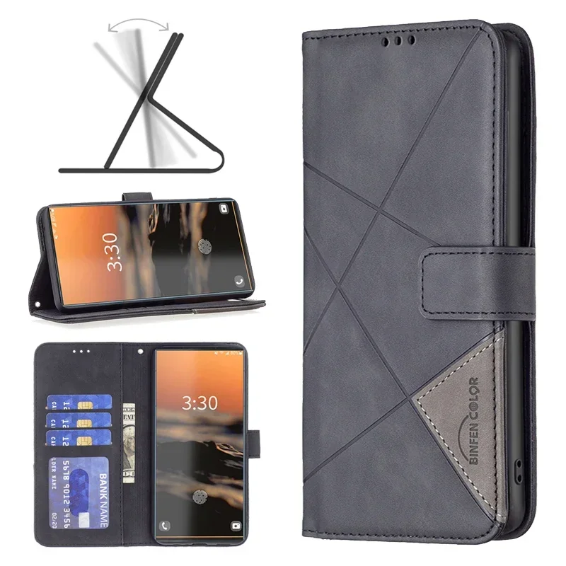 Wallte Hijab Edge Magnetic Flip Leather Case For Samsung Galaxy S24 Ultra S23 FE S22 S21 S20 S10 Plus S9 Note 20 10 Lite Cover