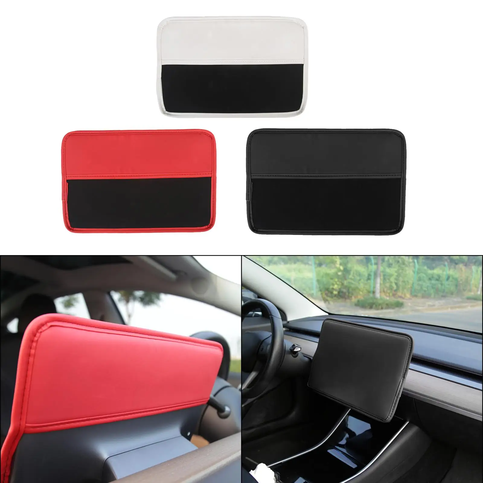 Car Navigation Cover Sun Shade Screen Protector for Tesla Model 3 Waterproof