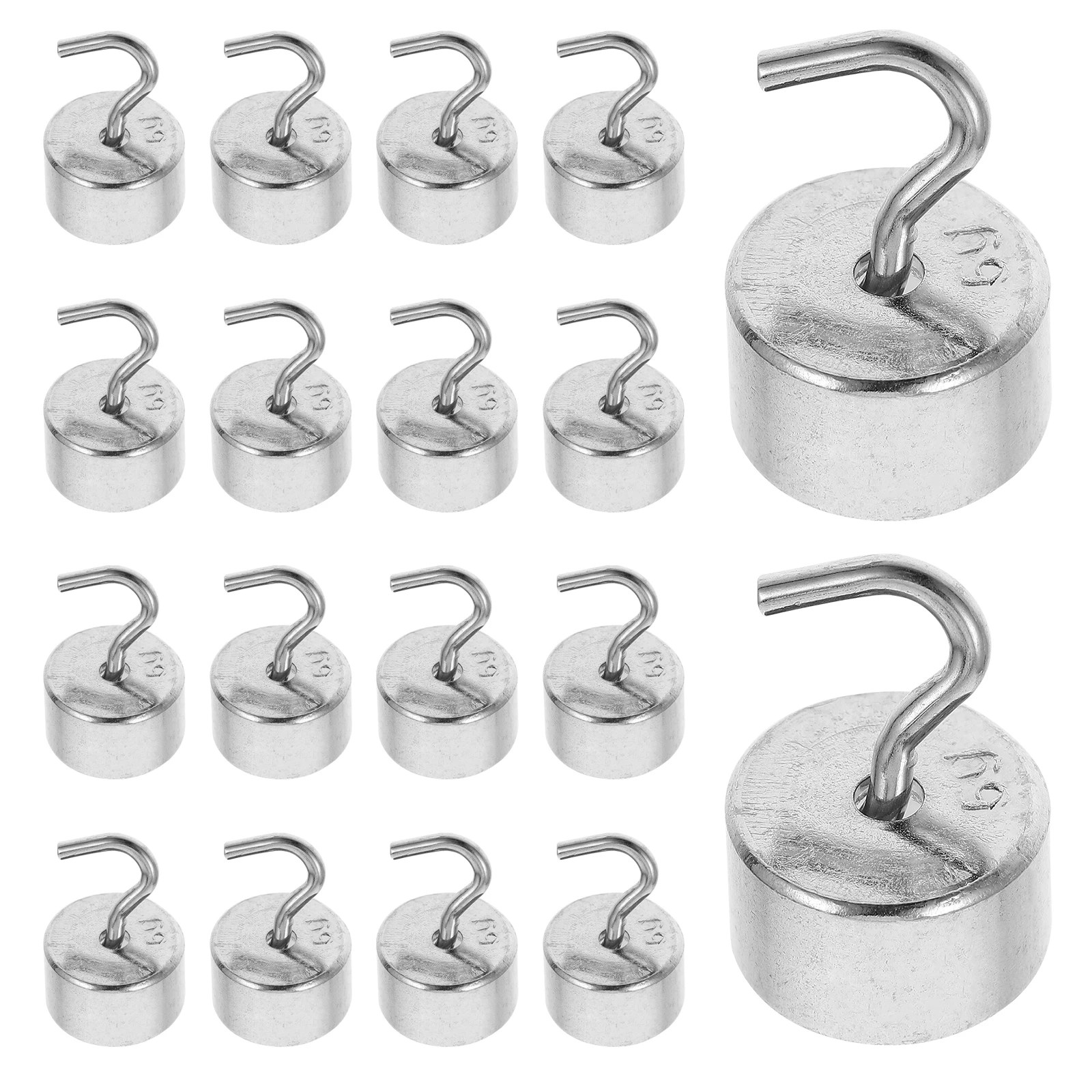 

50pcs Chromium-plated Lab Weights Hook Measurement Science Experiment Equipment 5g Precision Physics Teaching Tools