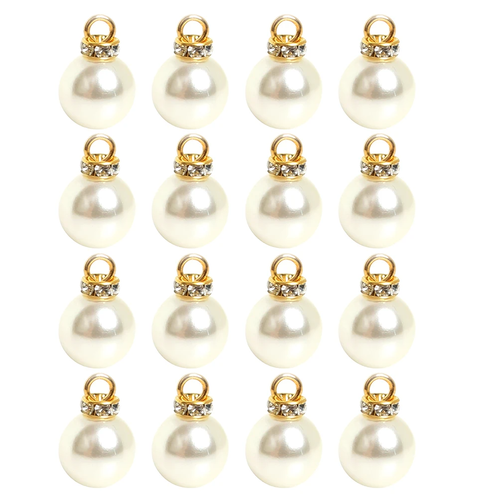 

Pearl Pendants Jewelry Making Lightweight Mini Size Artificial Large Charms DIY Crafts Decorative Accessories Pendant Necklace