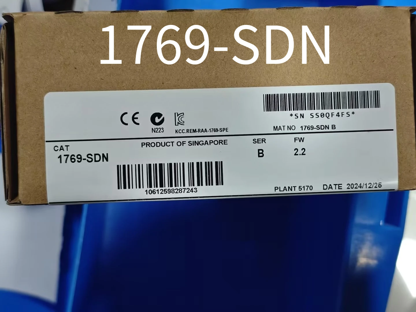 Brand New Original 1769-SDN 1769 SDN PLC Scanner Module Fast Delivery