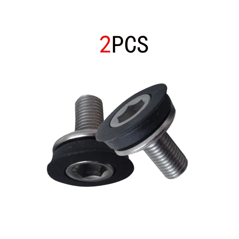 2PCS Fahrrad Tretlager Achse Schrauben Fahrrad Alan Kurbel Schrauben MTB Rennrad Kurbelgarnituren M8 Schraube Radfahren Zubehör Teile – Detail 7