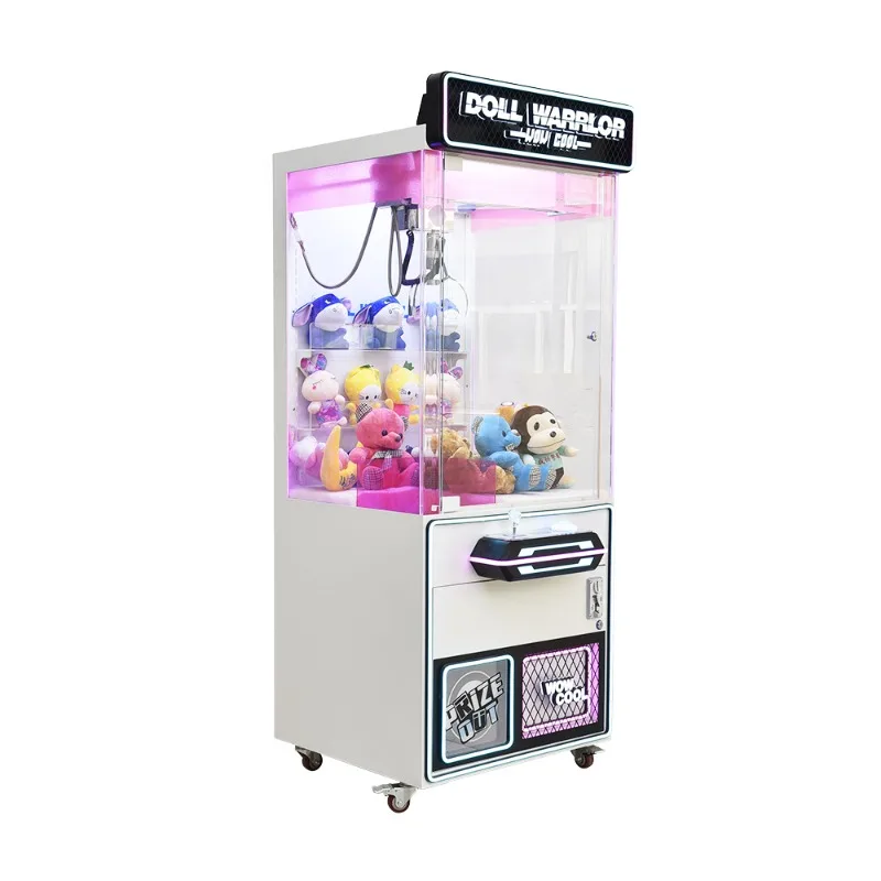 Coin-operated Game Entertainment Plush Toy Machine Arcade Game Center Crane Claw Machine for Sale