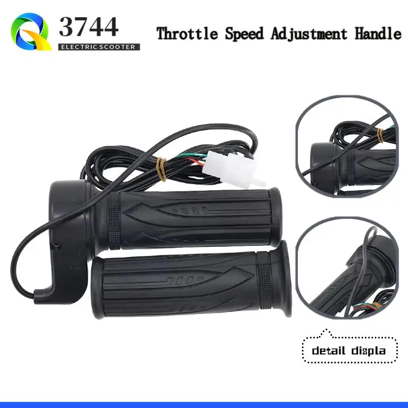 

Electric Bicycle Throttles E-bike Twist-Throttle High / Medium / Low Speed /Forward / Reverse Accelerator Cyclings Accessories