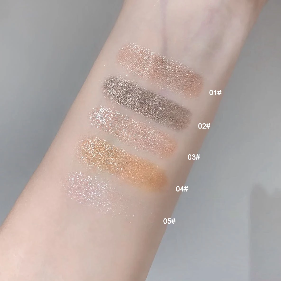 Multi-Color Jelly Eyeshadow Stick Soft Texture Long-Lasting Shiny Pearlescent Matte Finish High-Gloss Fine Shimmer Eyeshadow