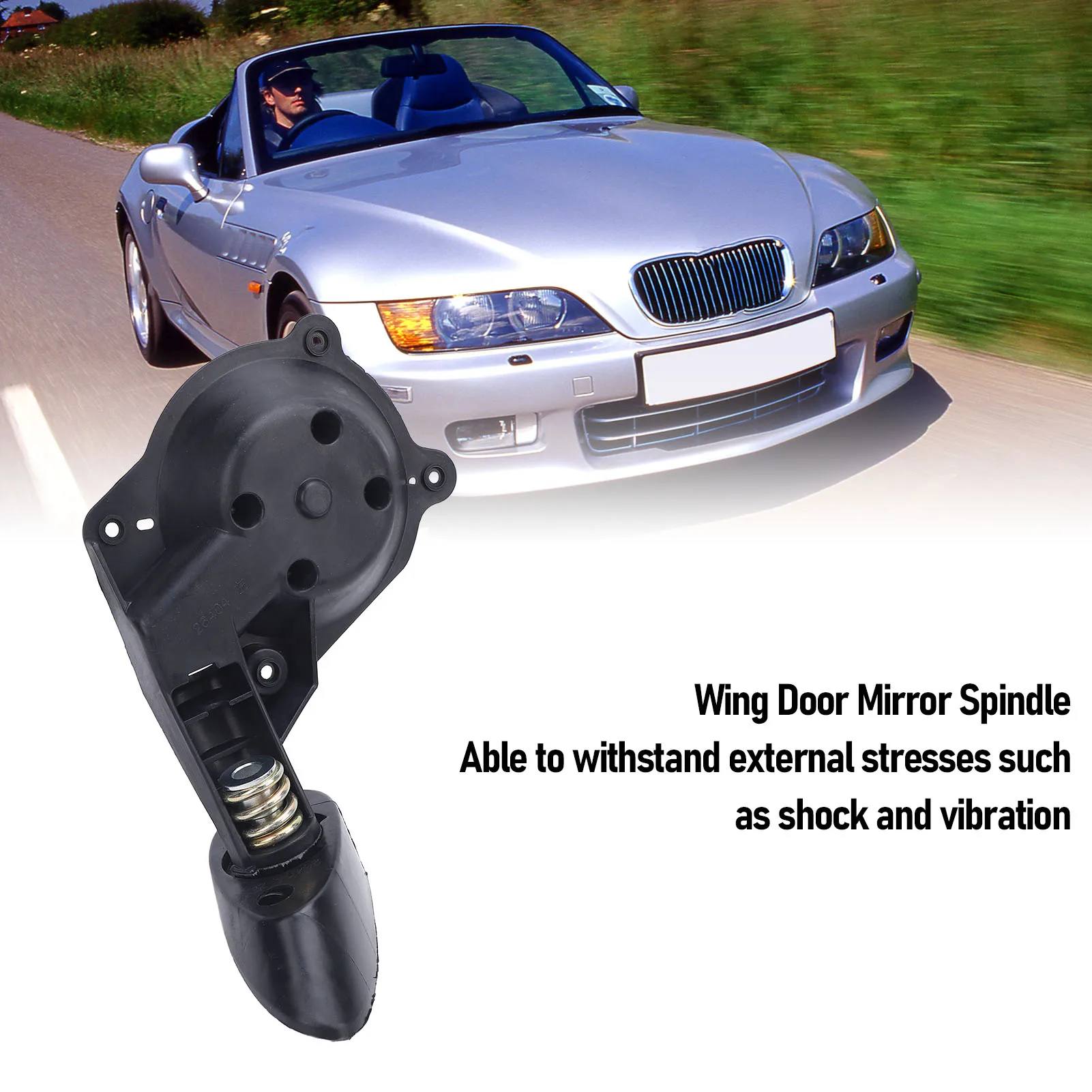 

51168397879 51169069795 Outside Wing Mirror Spindle Repair Proof 51168397039 Replacement for Z3 E36 E37 E38 1994 to 2002