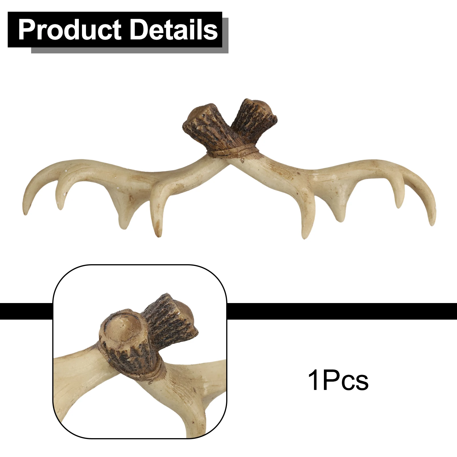Home Decor Rustic Theme Deer Antler Wall Decor Antler Wall Hanging Long-lasting Nordic Design Rustic Charm Color Variation