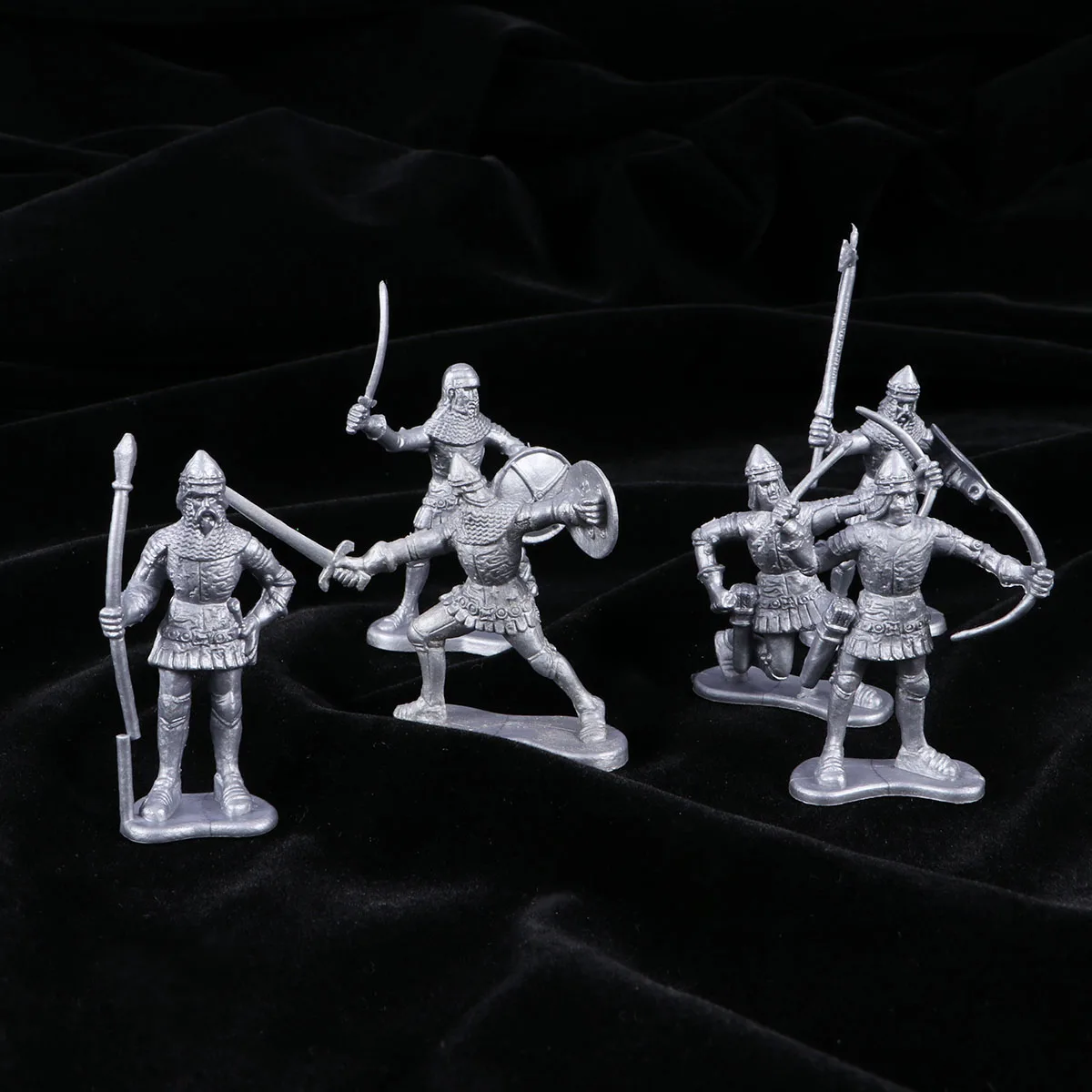 

28 Pcs Toys for Soldiers and Horses Kids Mini Model Figures Knight Playset Child