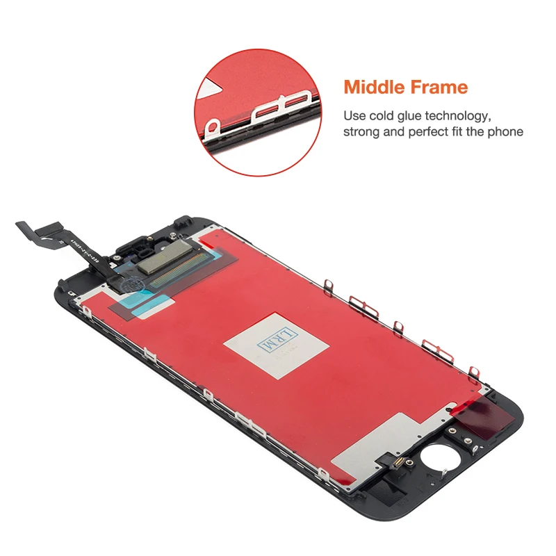 For iPhone 5 5C 5S SE 6 6S 7 8 Plus LCD Display Touch Screen Replacement For iphone 7G 7P 8G 8 Plus LCD Screen Tempered Glass