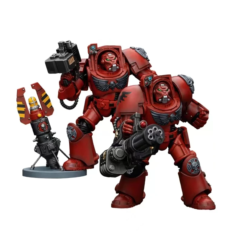 [Pre-Order]Genuine JOYTOY 1/18 Action Figure Warhammer 40K Blood Angels Terminator Squad Anime Fgures Toys Model Perfect Gifts