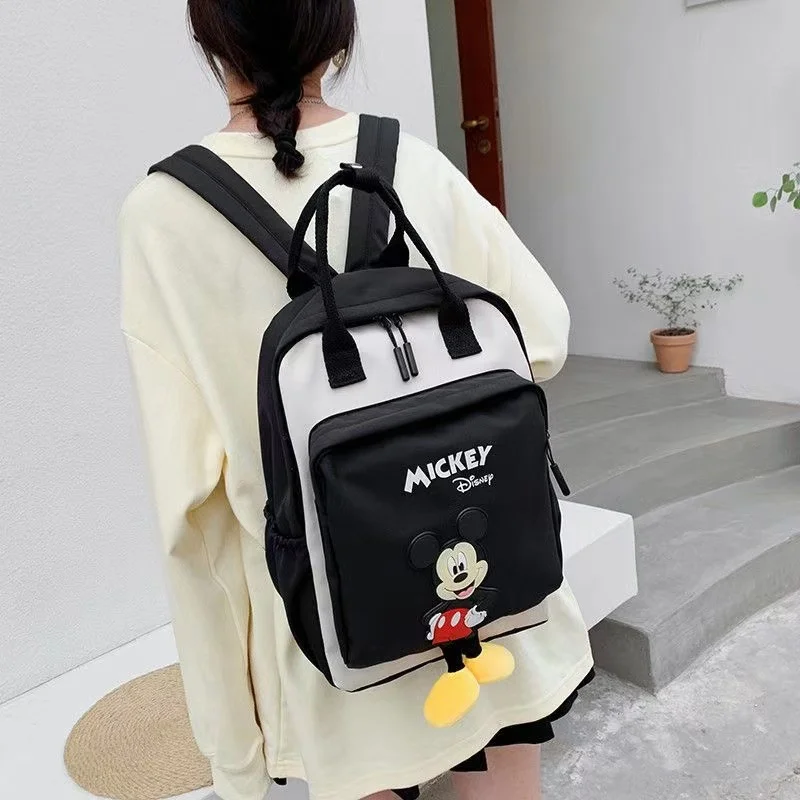 Backpack backpack for female middle school students, elementary school students, Mickey, cute college student backpack