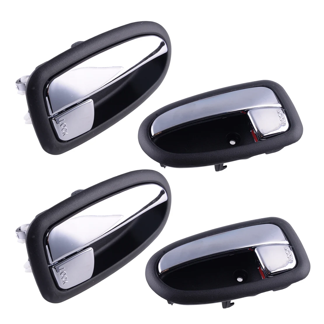 4pcs Interior Door Catch Handle Fit for Hyundai MATRIX LAVITA 2001-2005 2006 2007 2008 2009 2010 82610-17020 82620-17020