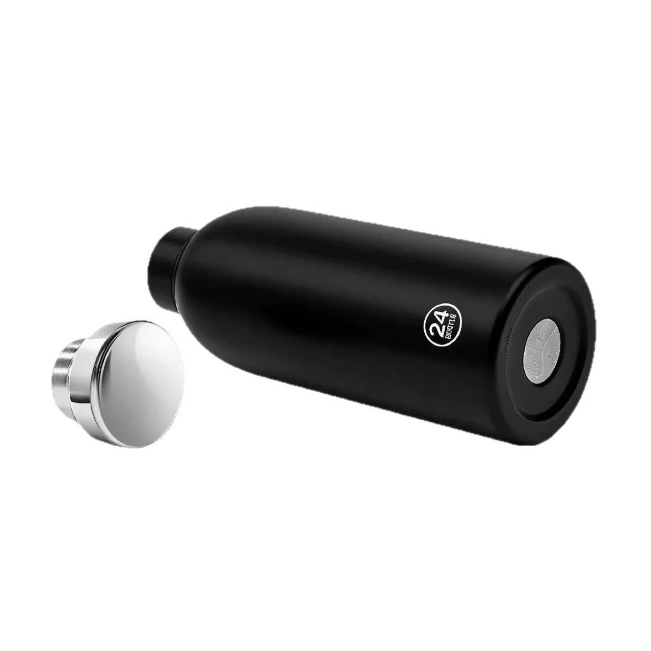 500ML Large-capacity Thermos Cup, Cream Color 304 Stainless Steel Thermal Insulation and Cold Preservation