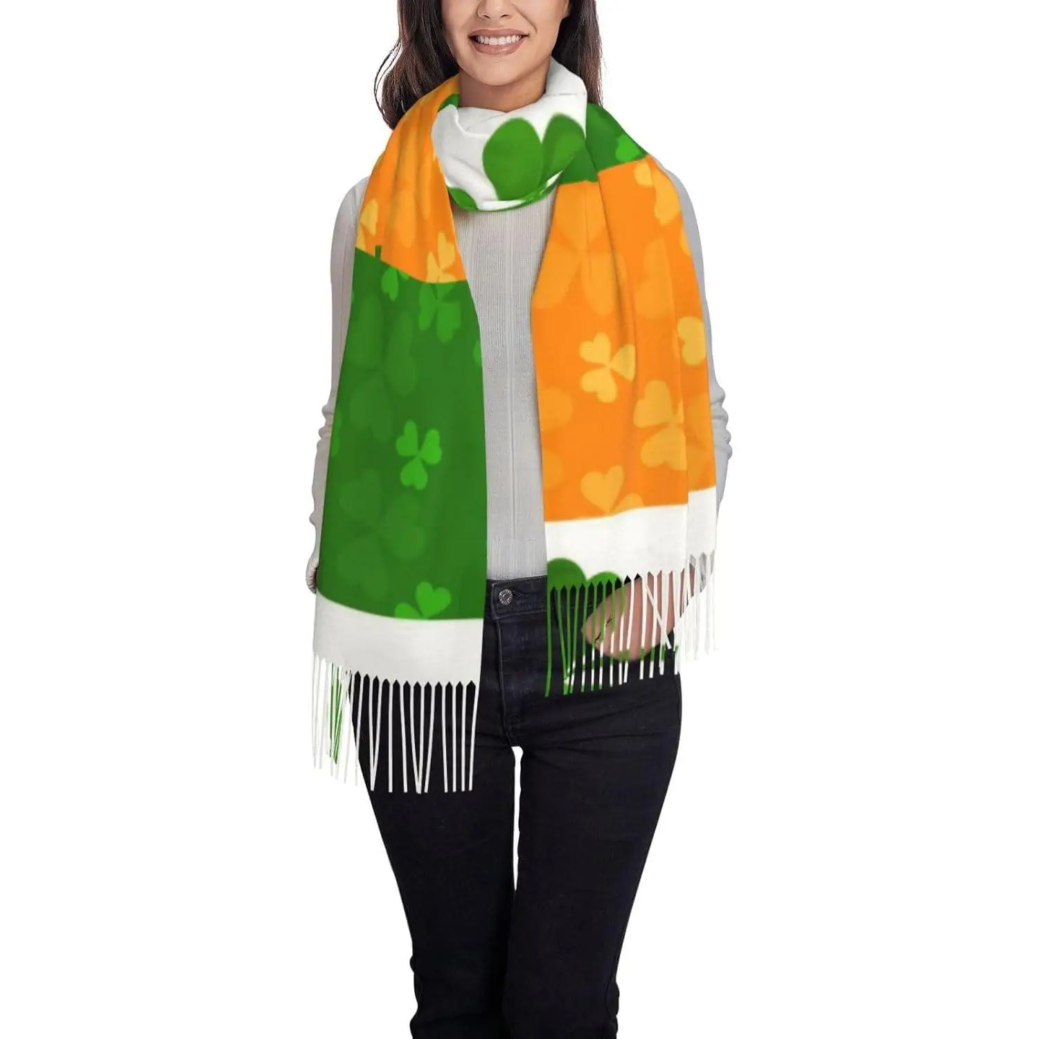 

Women Pashmina Scarf Wrap Shawl Mom Grandma Wife Girlfriend Holiday Gift Scarf Shawl For Gift Women Spring Fall Winter