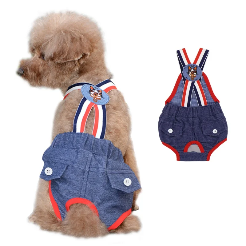 Pet Physiological Pants Washable Female Dog Diaper Sanitary Shorts Panties Dog Clothes Underwear Briefs Pet Products