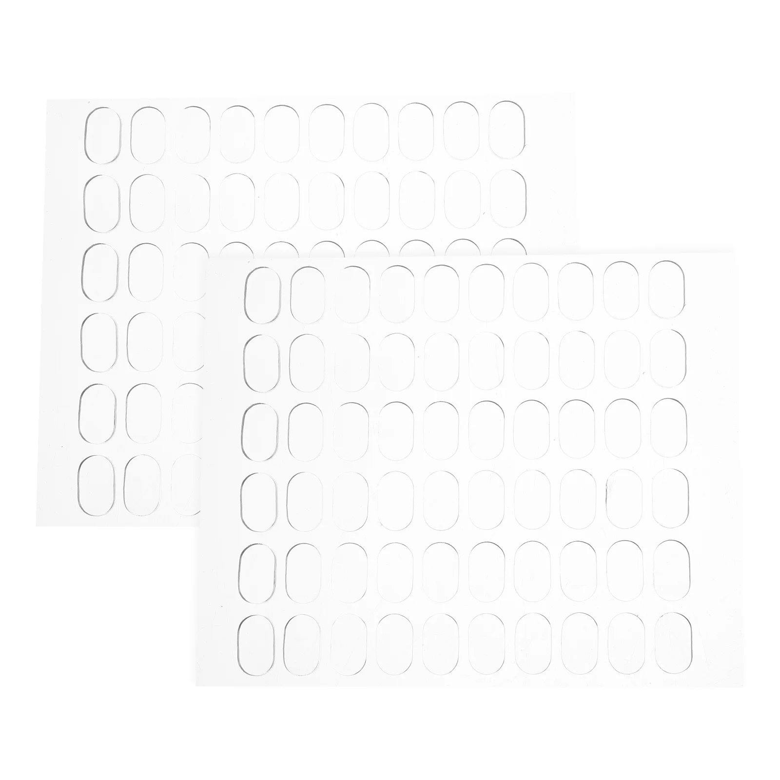 120 Clear Adhesive Dots Double Sided Tape Hooks 60pcs 2 Sheets Strong Sticky Acrylic Removable No Trace Balloons Paper