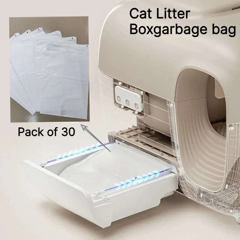 Disposable Garbage Bag Sheet Cleaning Supplies For PetSnowy Automatic Cat Litter Box Robot