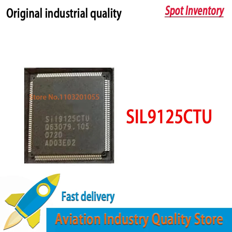 10PCS/LOT SiI9125CTU SIL9125CTU TQFP-144 IC chip In Stock