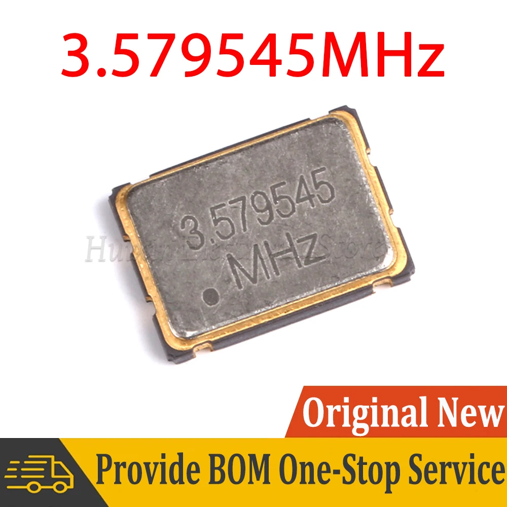 

2pcs 5*7mm 7050 4 pins SMD Oscillator 3.579545MHz 3.579545M 3.579545mhz Active Crystal Oscillator