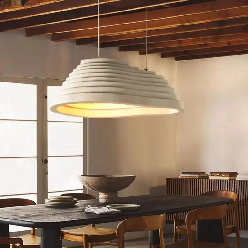 

Wabi Sabi Clothing Store Modern Creative Bedroom Home Chandelier Office Building Apartment Atmosphere Staircase Led Pendant Lamp