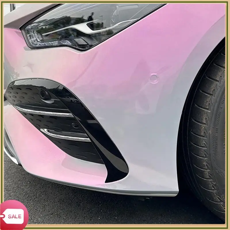 

Unique Car Front Fog Lights Trim Strips Bumper Lip Splitter Spoiler For Mercedes Benz CLA Class C118 X118 2023+