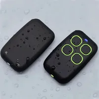 433MHz RF Wireless Remote Control 4 Keys Waterproof Copy Code Duplicator for Garage Door Gate Light Samrt Home Remote Opener