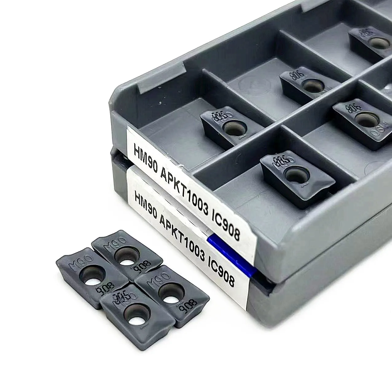 HM90 APKT1003 IC908 fresa utensile per tornitura inserti in metallo duro per cnc APKT 1003 fresa HM90 APKT1003 fresatura tornio