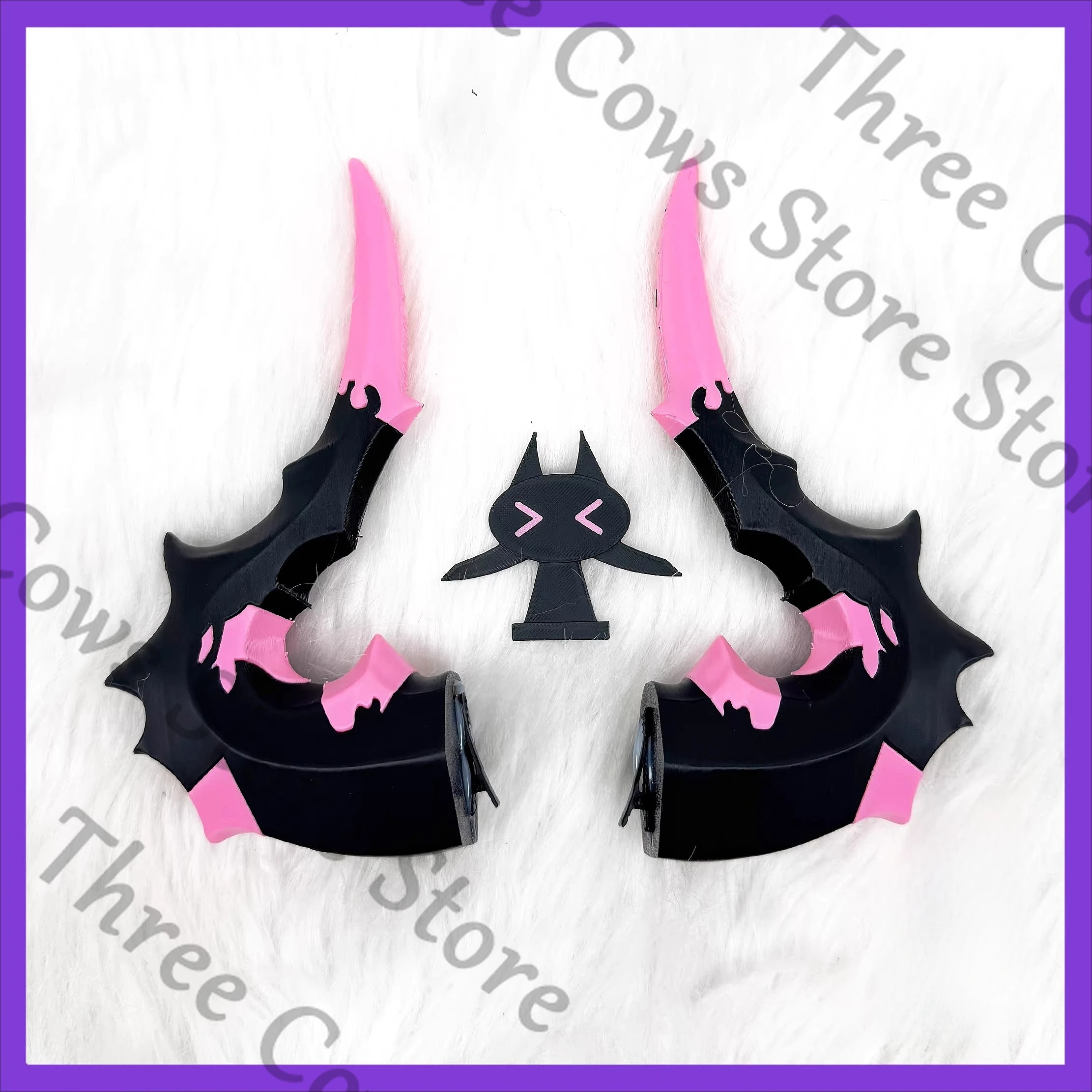 

Anime Arknights: Endfield Yvonne Cosplay Cartoon Angle Hairclip Corner Model Hair Slide Prop Barrette Headwear Accessories Gift
