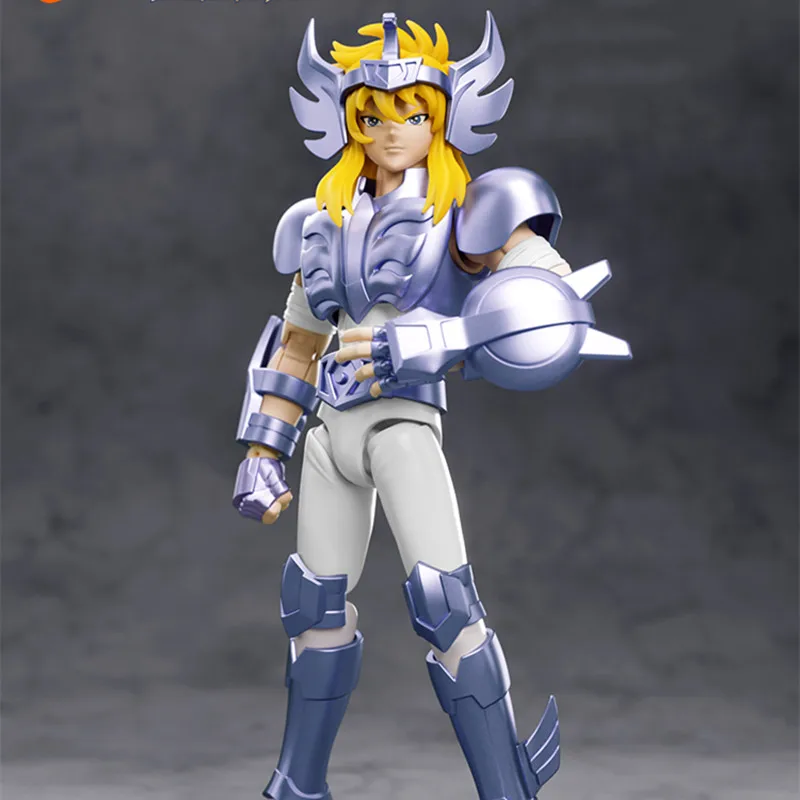 Blokees d'origine Saint Seiya Hyoga Camus ‌   Figurine d'action modèle marchandise poupée assemblage jouets ornement de bureau cadeaux de noël