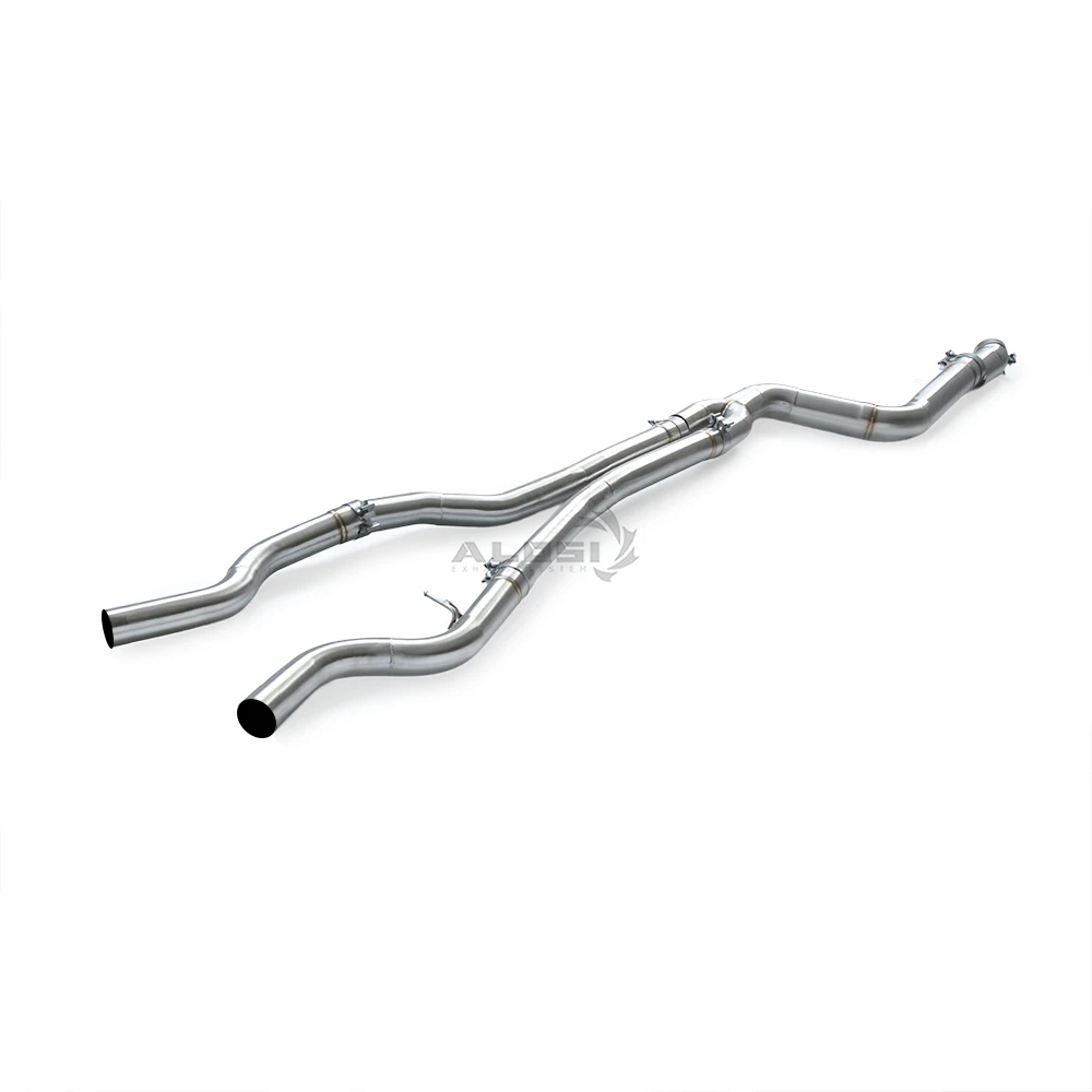 

Stainless steel middle pipe used for BMW M340 G20 3.0T 2019-2023 exhaust pipe Remove the middle section of OPF exhaust pipe