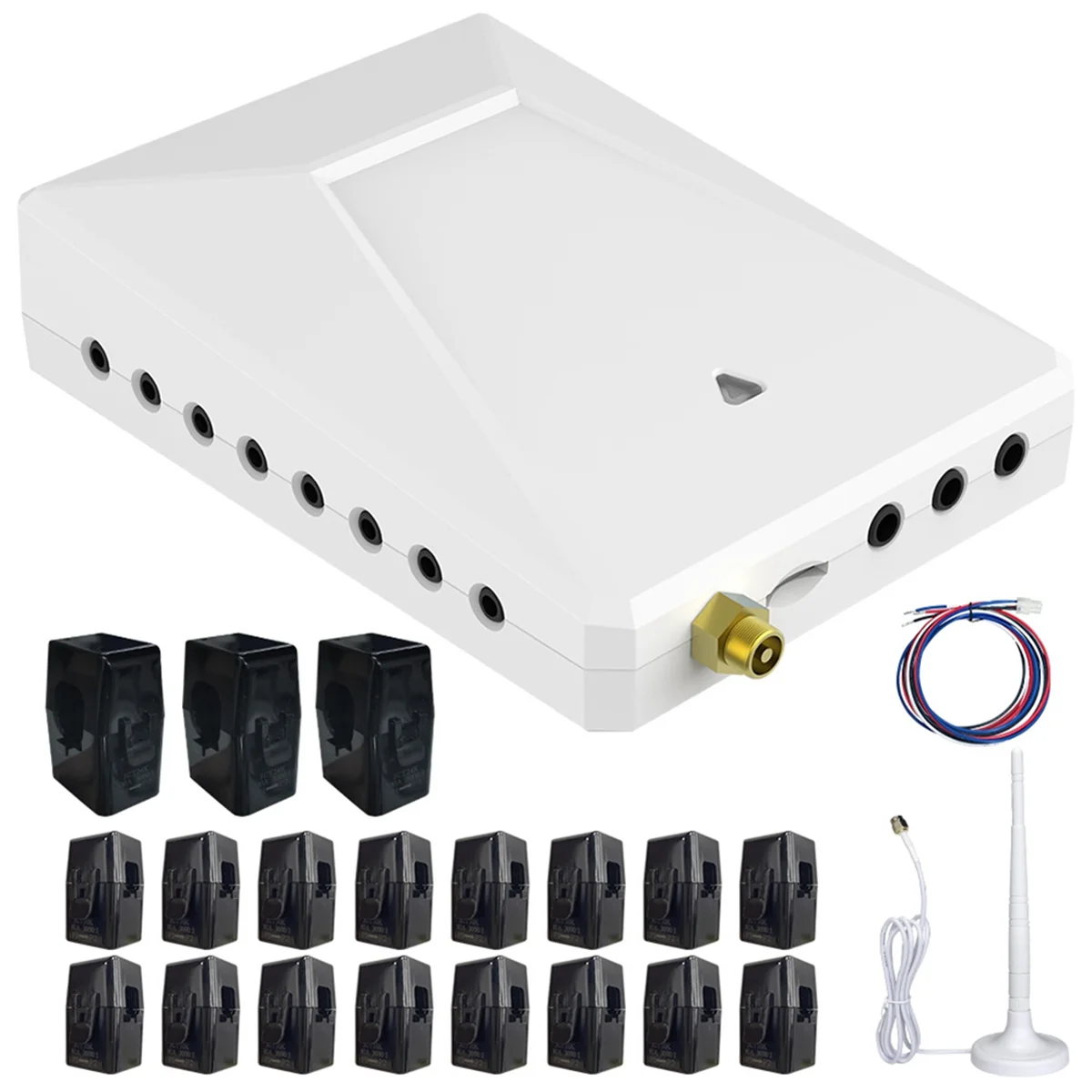 

Розничная торговля! Tuya Wi-Fi 200A 3-фазный 4-проводной монитор энергии с датчиками уровня цепи 50А Монитор электроэнергии в реальном времени Солнечный счетчик