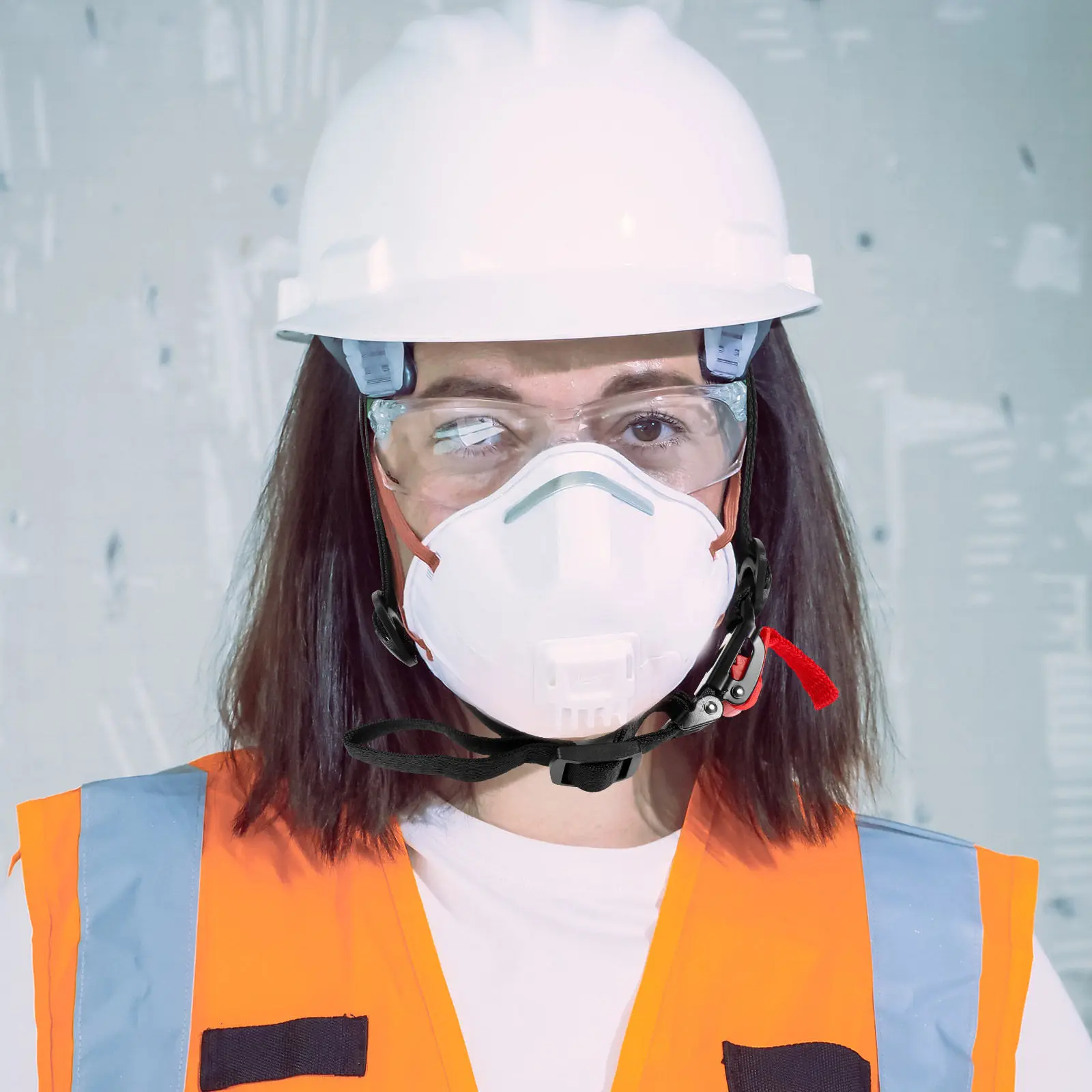 

2 шт. Y-образные регулируемые нейлоновые ремни для каски, аксессуары для защитных касок