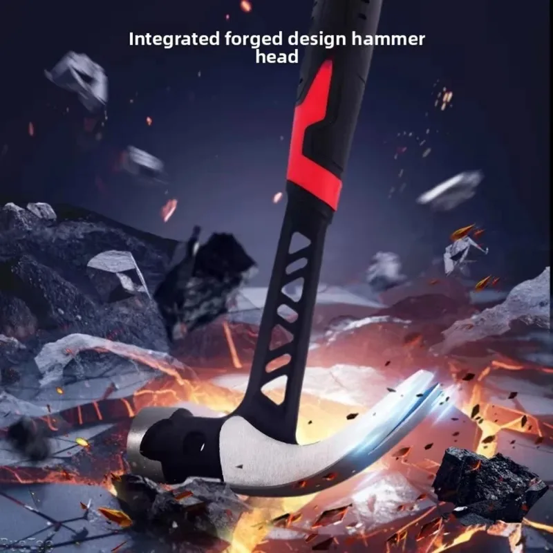 

Молоток электрика 16/20 унций, из высокоуглеродистой стали, с ударопрочной рукояткой, маленький молоток для работы с деревом и обслуживания, ручной инструмент