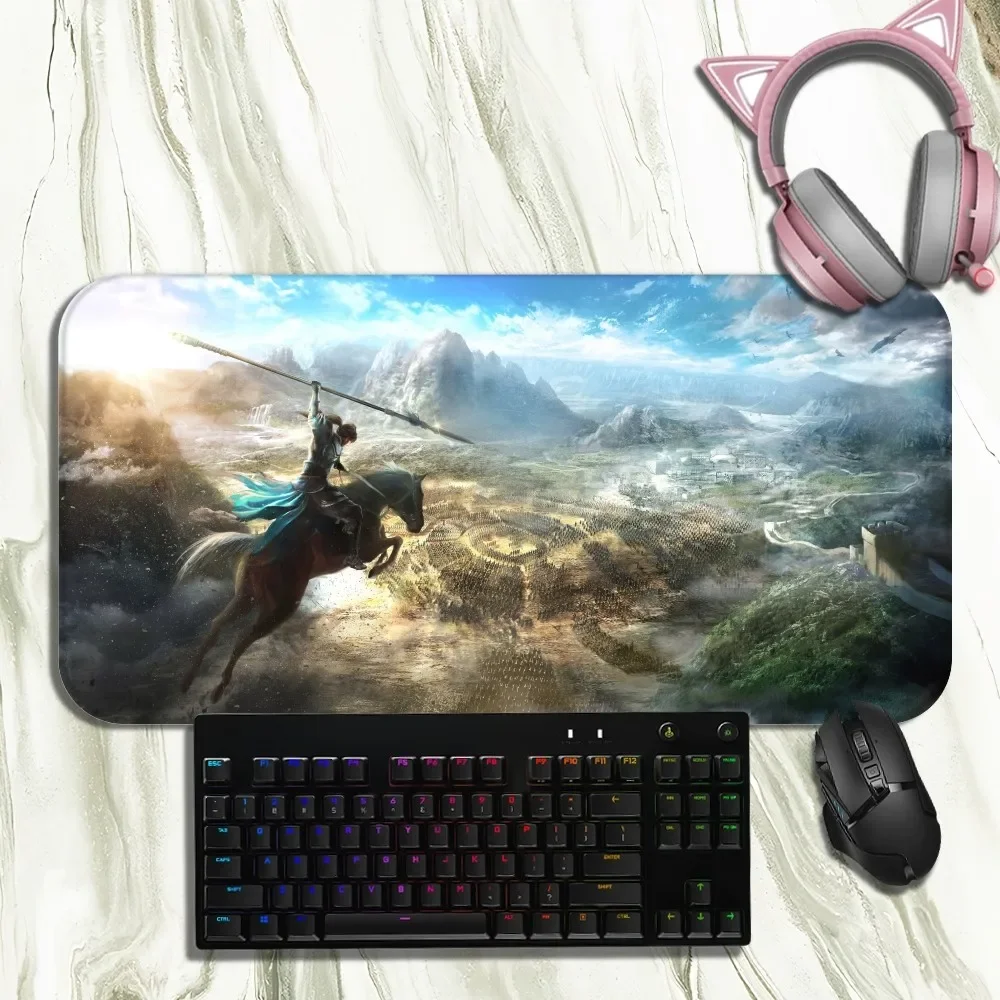 Game D-Dynasty Warriors 9 mousepad Non-slip Lockedge Office Student Gaming Thickened Large Writing Pad Cushion