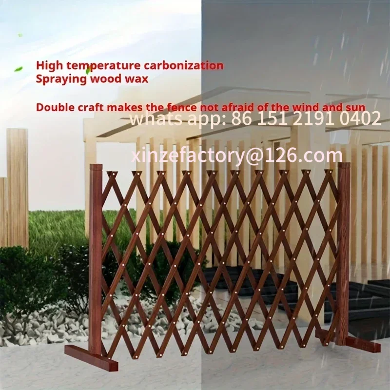 

Регулируемый деревянный раздвижной барьер для домашних животных (собак и кошек) для дома, спальни, дверных проемов и лестниц - Простая установка, внутренний защитный барьер