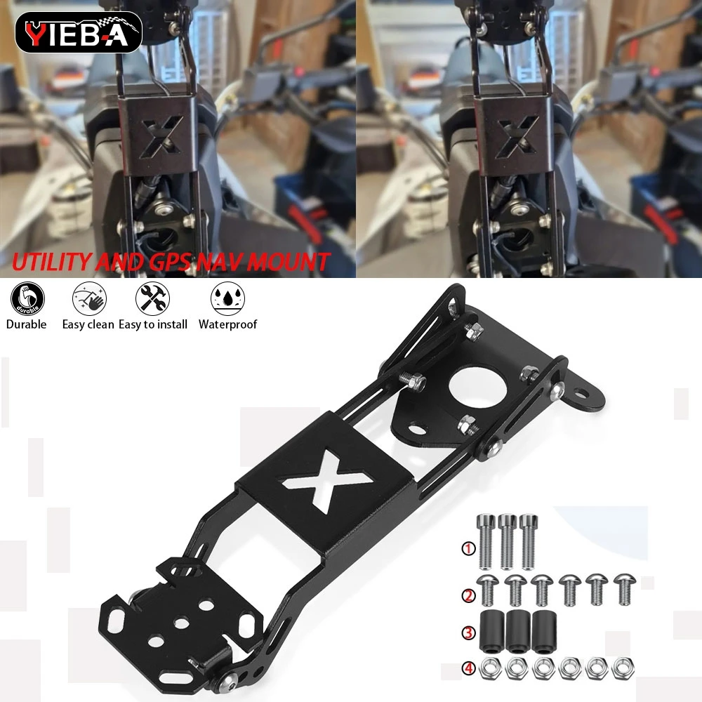 

DesertX Motorcycle Mobile Phone Holder Navigation Bracket For Ducati Desert X 2022 2023 2024 Motor GPS Mount Navigation Bracket