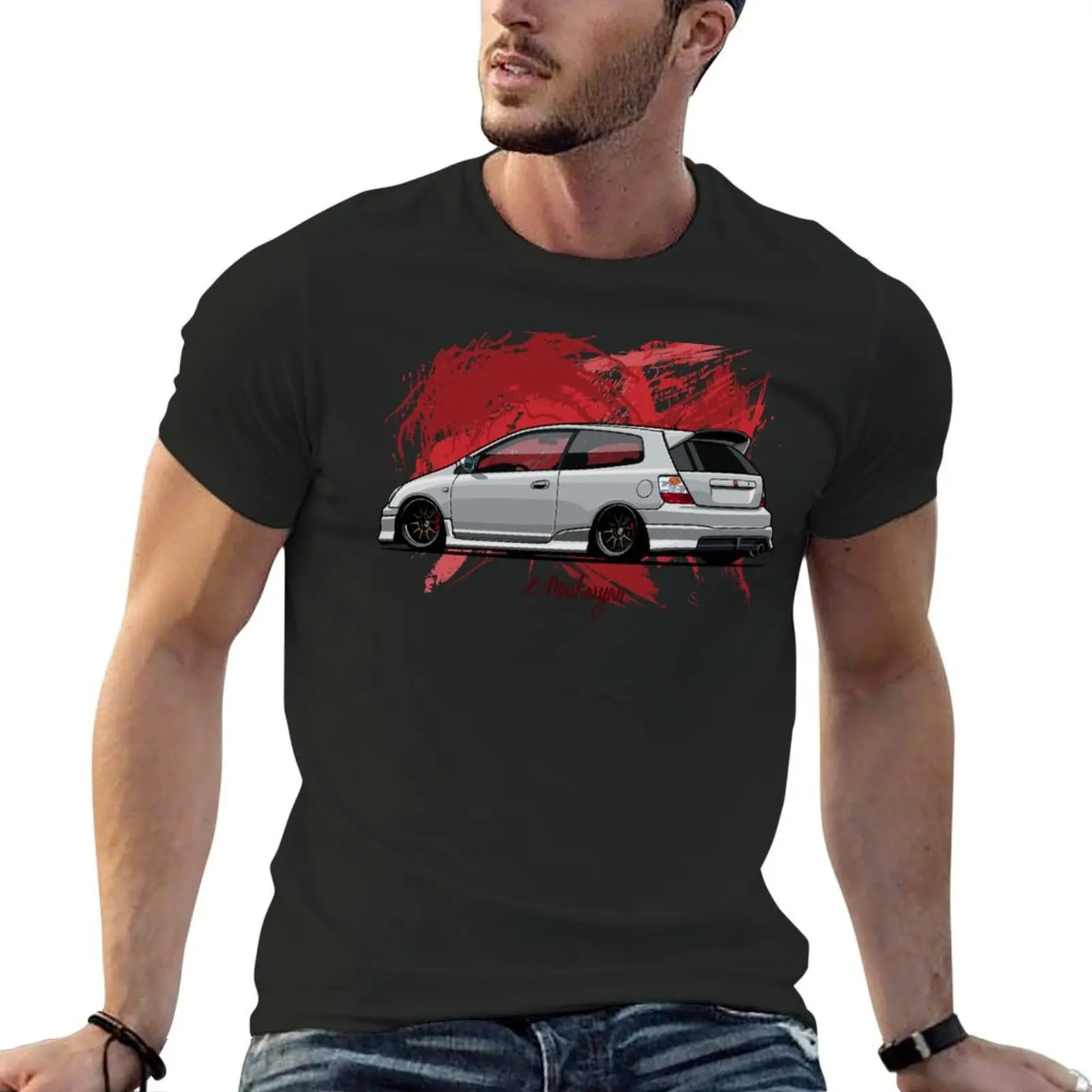 Civic EP3 T-shirt graphics sweat men t shirts