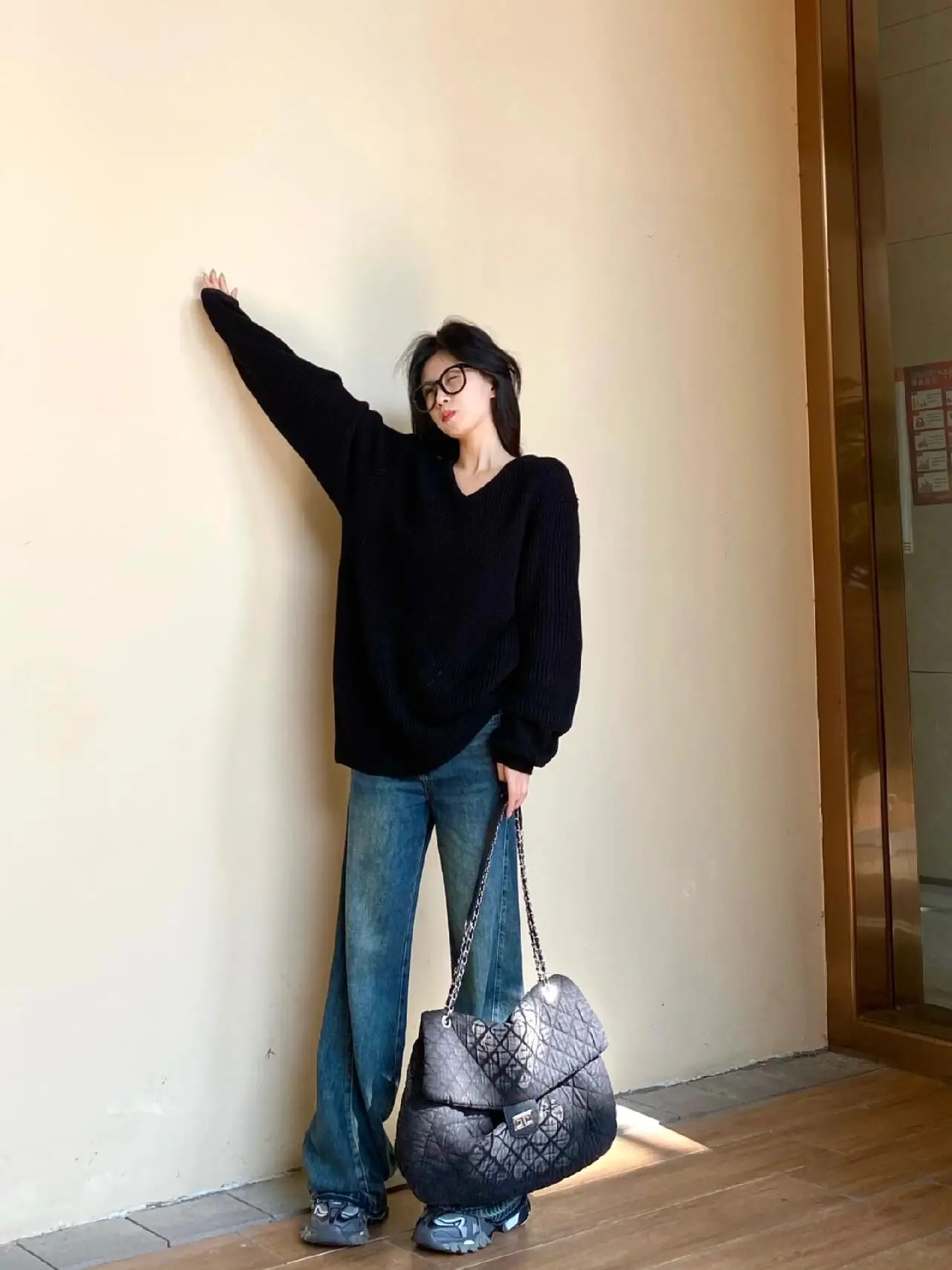 البلوزات لاعبا البلوفرات النساء ل صورة ظلية فضفاضة مكتبة لطيف شعبية نادي الأدب تريكو التعلم لينة الخريف الدافئة BF #5