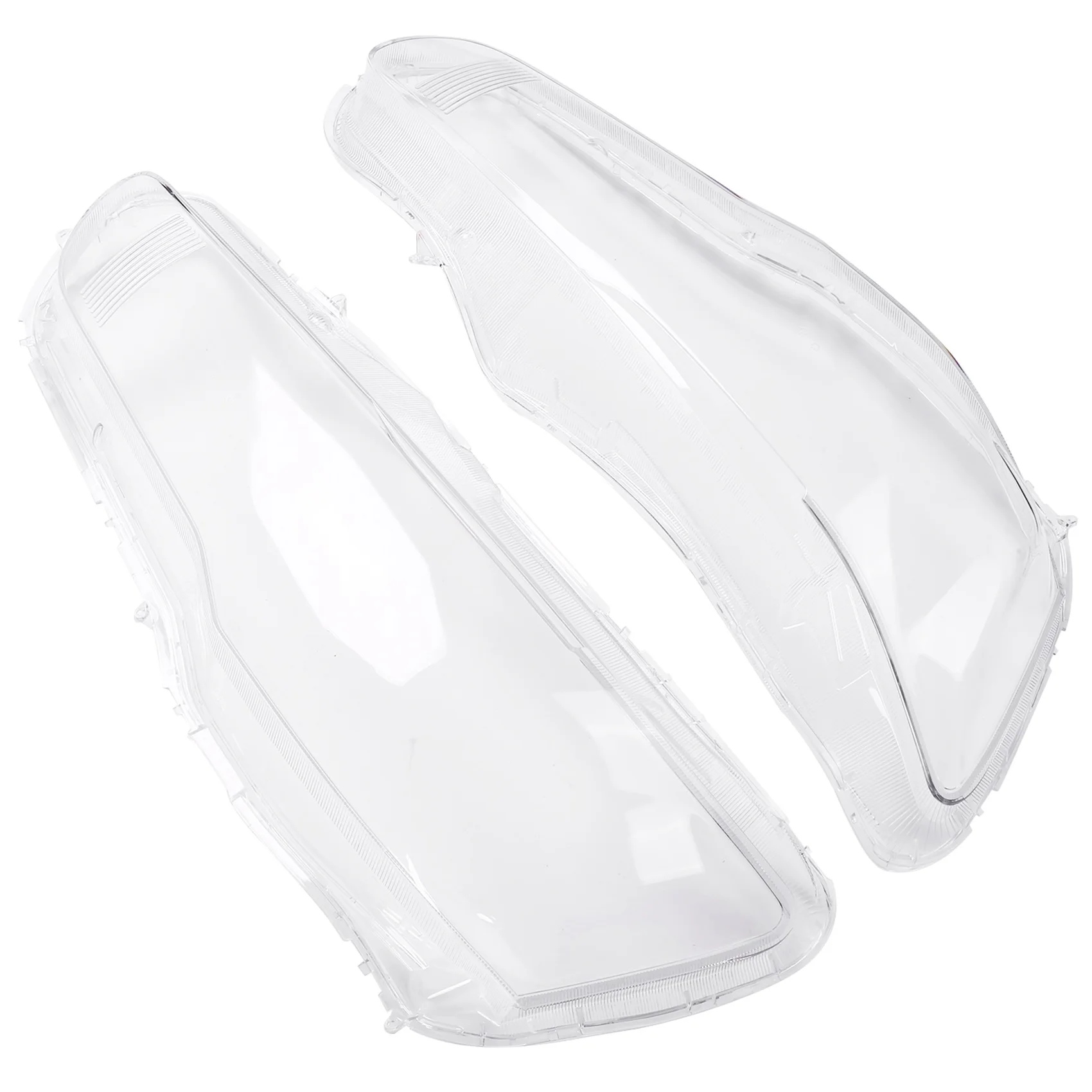Leading-2Pcs For Mitsubishi Lancer Ex 10-16 Headlight Transparent Lampshade Shell Headlights Lampshade Head Light Lamp Glass Hea