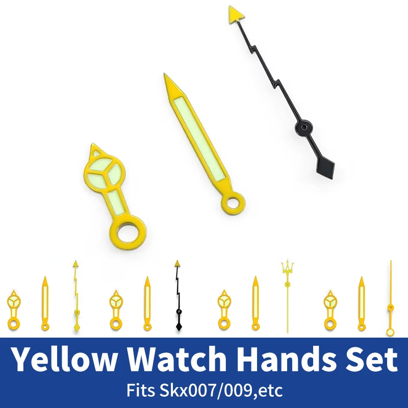 นาฬิกามือสําหรับ 7S26 7S36 7S25 7S35 6R15 4R15 4R35 4R36 NH35 NH36 NH38 NE15 6309 7002 7006 การเคลื่อนไหวSKX007 SRPD Mod Part