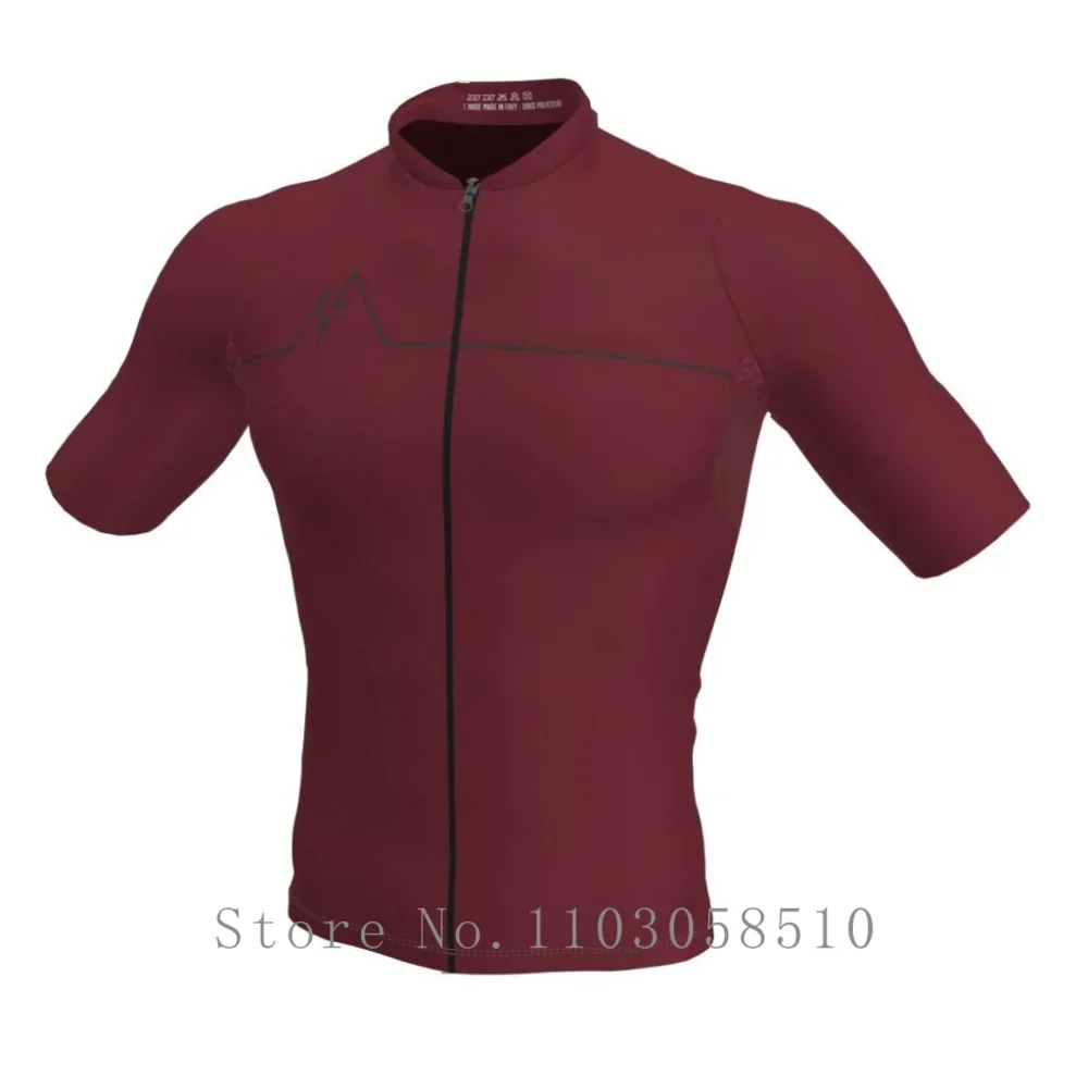 

SLP Multi Color Men Cycling Short Sleeve Jersey Summer Pro Team Race MTB Bike Shirt Breathable Bicycle Clothes Sports Top SPF 50