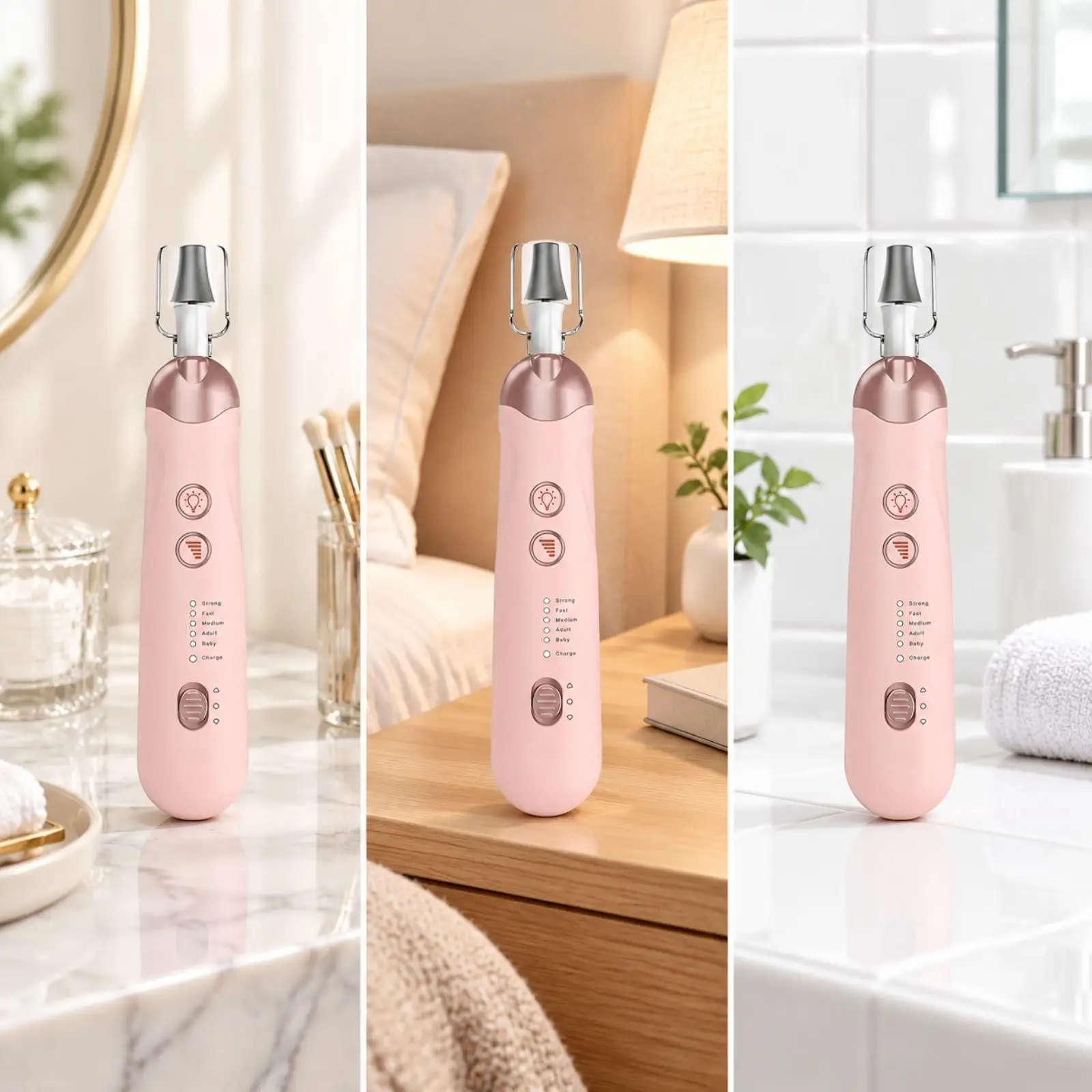 コードレス電動ネイルファイル。足のケア、マニキュア、ペディキュアに使用できるポリッシャー。ライト付きで充電式。女性・男性向けのグルーミングツール。