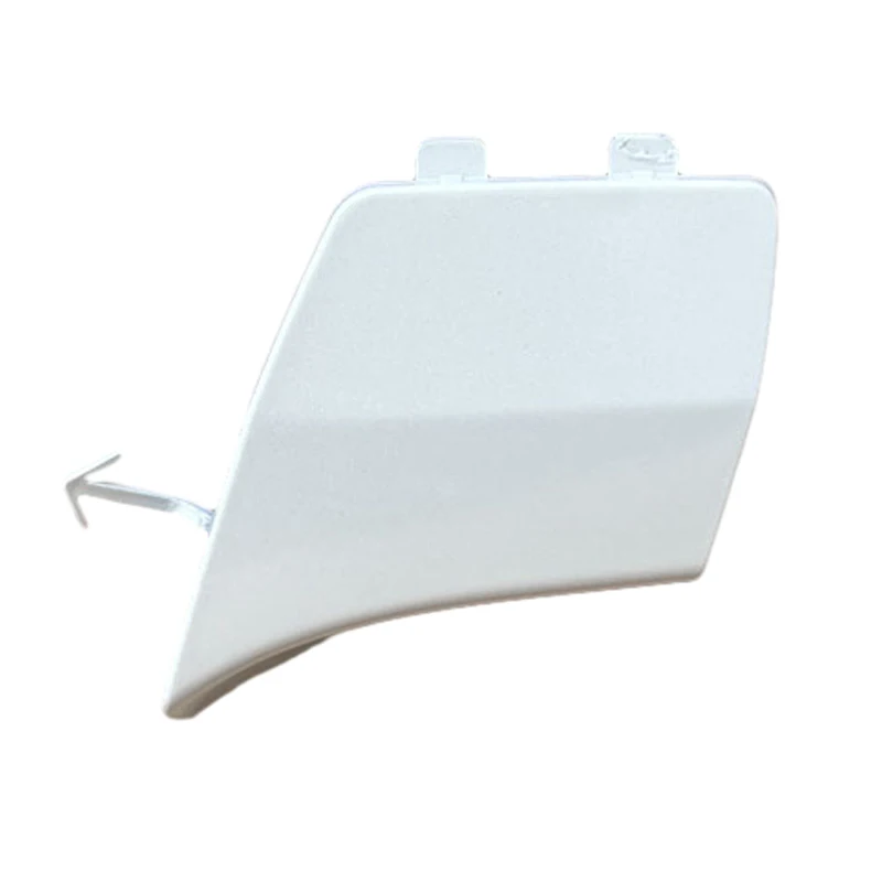 6410F261 Car Rear Bumper Tow Hook Cover Trailer Eye Cap Fit for Mitsubishi ASX 2020 2021 2022 White ABS