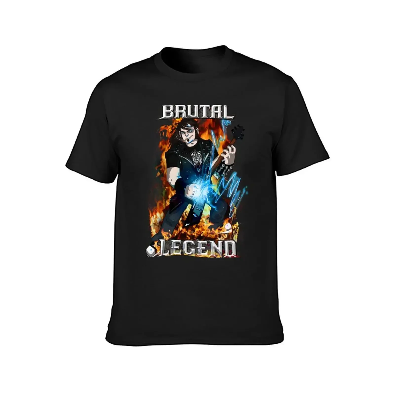 Brutal Legend Eddie Riggs T-Shirt vintage clothes sports fans summer tops black t shirts for men