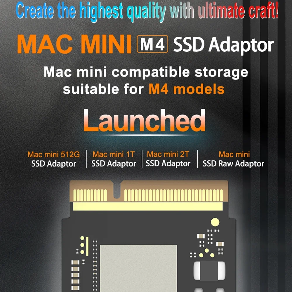 JCID M4 Mac Mini SSD Upgrade 1TB 2TB