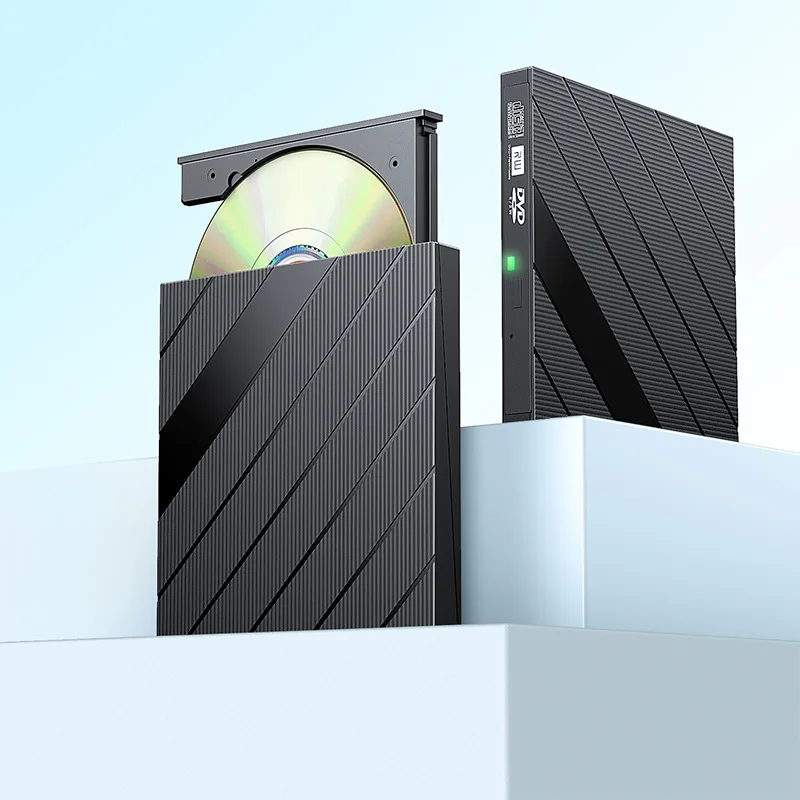 외부 USB 광학 드라이브 컴퓨터 외부 버너 범용 모바일 광학 드라이브 박스 노트북 데스크탑 외부 CD DVD 플레이어