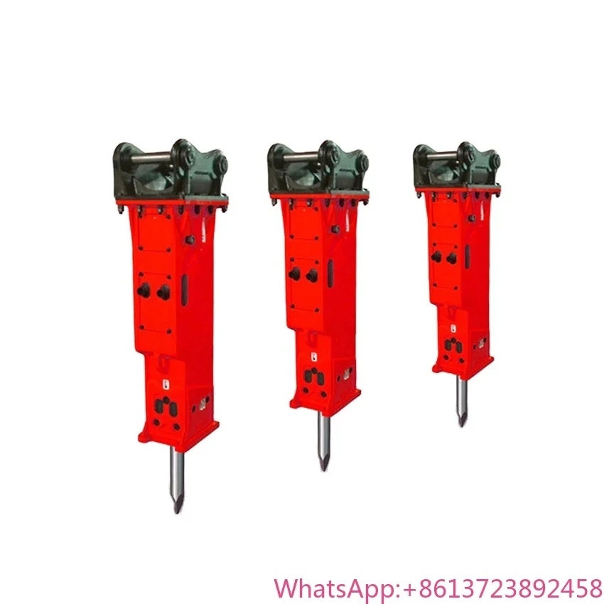 

Mini Model Excavator Hydraulic Breaker Chisel Rock Hammer With 53mm Chisel For Sale Machinery Repair Shops Construction